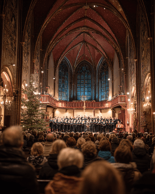 Kerstconcert in een kerk