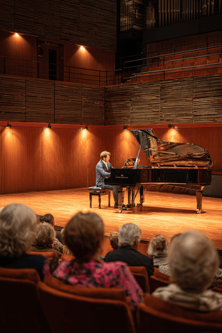 Piano recital concert